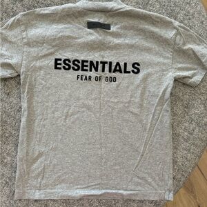 Essentials Fear Of God boys size 10 t shirt